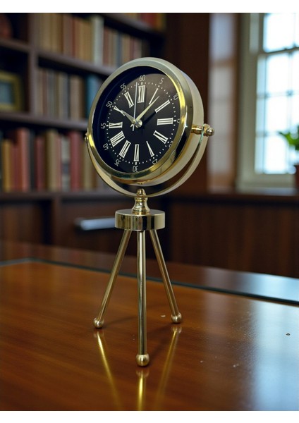 Zentime Gold Lüks Üç Ayaklı Masa Saati fırsatları