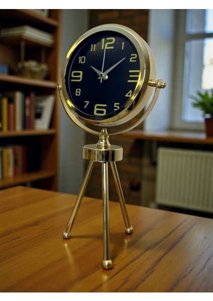Zentime Gold Lüks Üç Ayaklı Masa Saati fırsatları