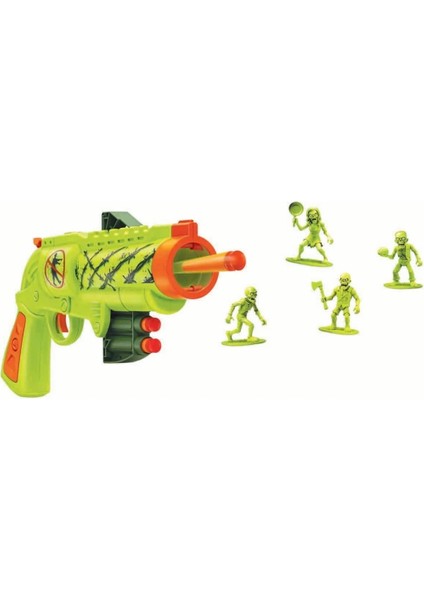 Zombie 9 Mermili Sünger Dart Atan Silah 31 cm