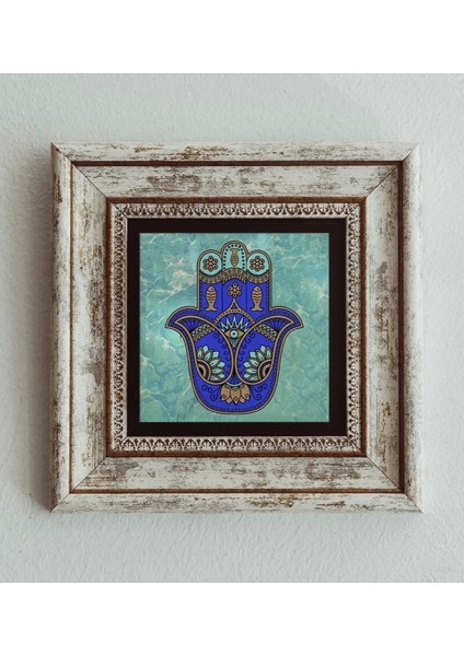 Fatma Ana Eli Çerçeveli Taş Tablo , Çerçeveli Taş Duvar Dekoru