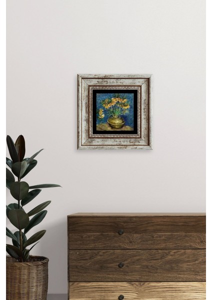 Van Gogh Çerçeveli Taş Tablo fırsatları