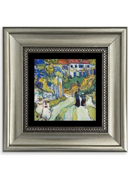 Van Gogh Çerçeveli Taş Tablo