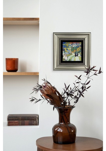 Van Gogh Çerçeveli Taş Tablo fırsatları