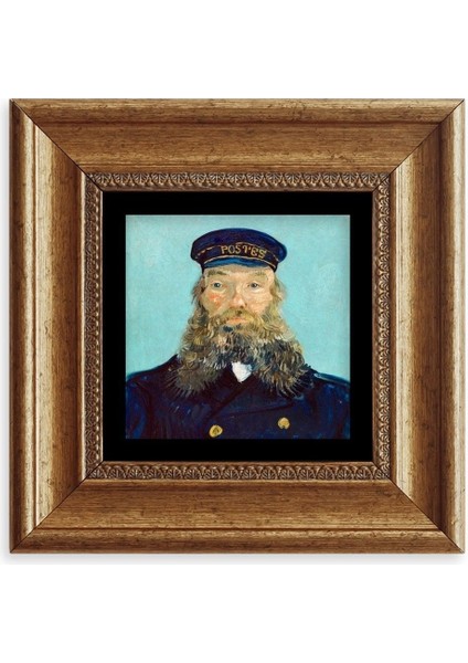 Van Gogh Çerçeveli Taş Tablo