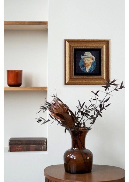 Van Gogh Çerçeveli Taş Tablo modelleri