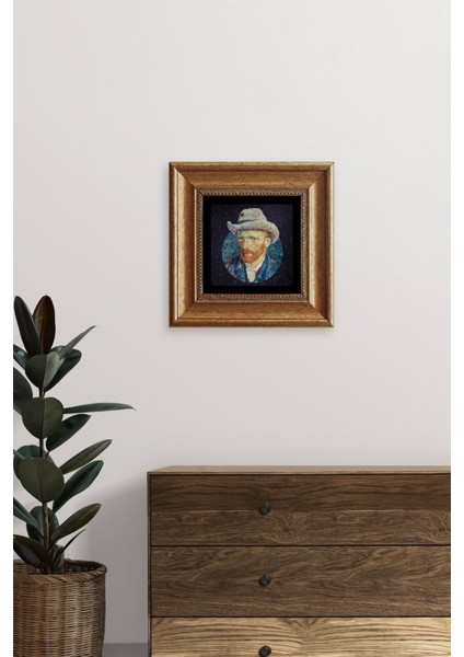 Van Gogh Çerçeveli Taş Tablo fırsatları