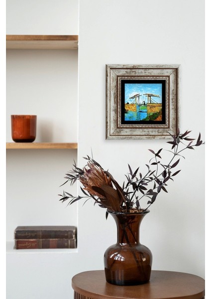 Van Gogh Çerçeveli Taş Tablo fırsatları