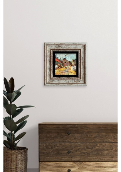 Van Gogh Çerçeveli Taş Tablo fırsatları