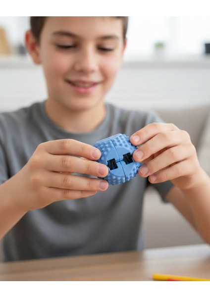 Tırtıklı Sonsuz Küre – Infinity Cube Fidget Oyuncağı (50 Mm)