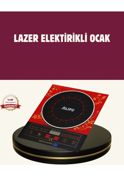 Bfs 8 Programlı LED Ekranlı Indüksiyon Ocak 80–270°C Sıcaklık Ayarı