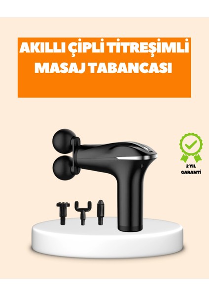 Titreşimli Masaj Aleti Şarjlı Masaj Tabancası Spor Sonrası Kas Gevşetici