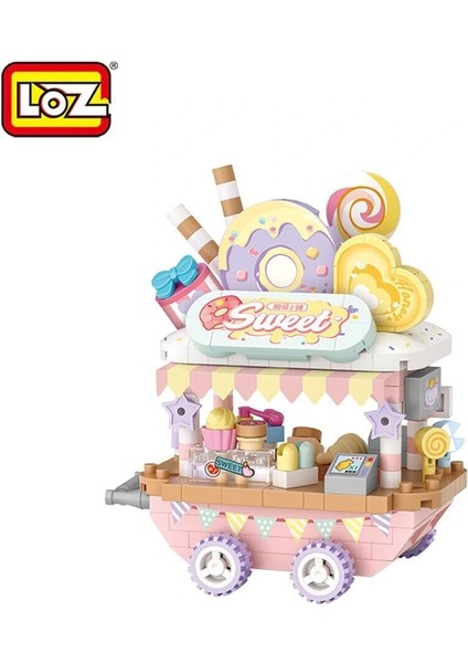 LZ-8855 Loz Tatlı Sepeti Arabası 300 Parça Block Oyuncak fiyatları