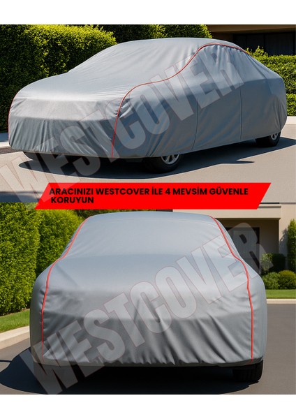 Mercedes-Benz E-Class All-Terrain 450 Uyumlu(Kırmızı Dikişli-Gri) Oto Branda,çadırı fiyatları