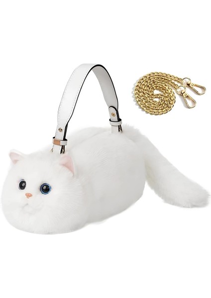 B&d Kedi El Çantası Beyaz fırsatları