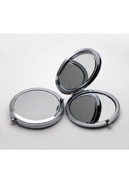 promosyon Cep Aynası (Gümüş Renk)