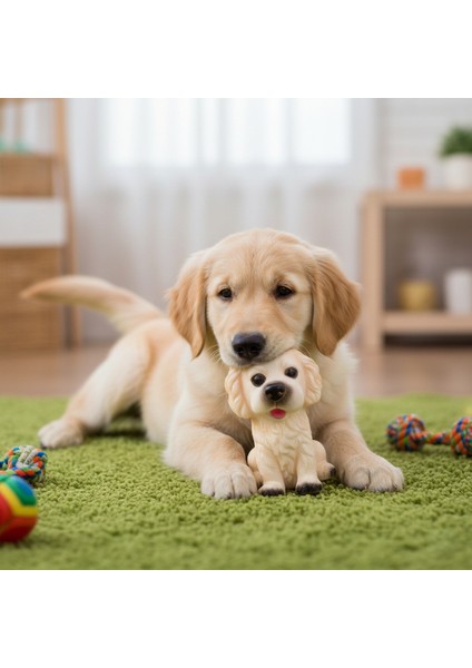 Evcil Hayvan Sesli Köpek Şeklinde Plastik Oyuncak fırsatları