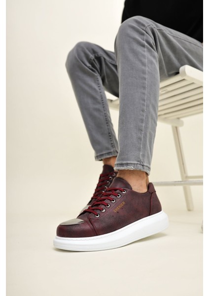 CH175 - Cbt Mirror Erkek Ayakkabı Bordo modelleri