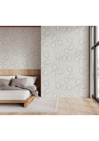 Gri Beyaz Desenli Ucuz Duvar Kağıdı 53613 fiyatları