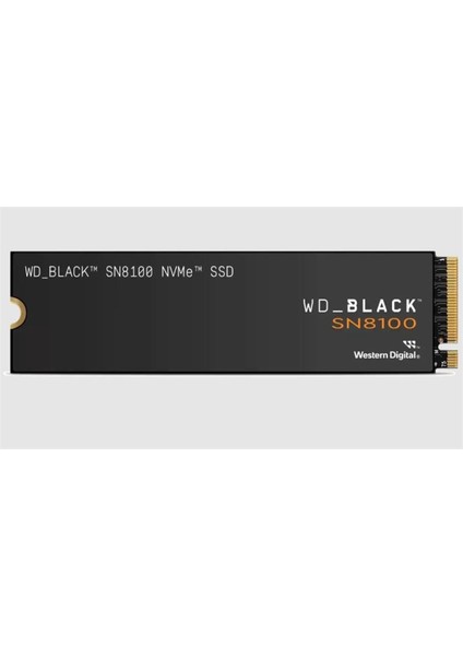 4 Tb Wd Black SN8100 Pcı-5.0 14900MB/S 1100MB/S M2 SSD WDS400T1X0M