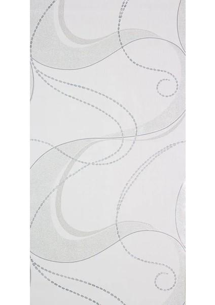 Dalga Çizgili Simli Desen Duvar Kağıdı 53703 modelleri