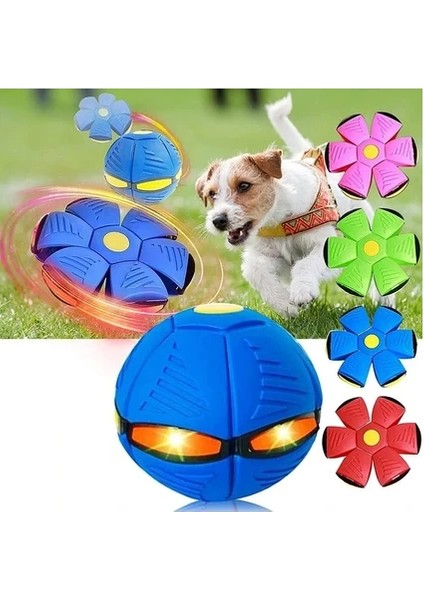 Işıklı Zıplayan Frizbi Evcil Hayvan Topu modelleri