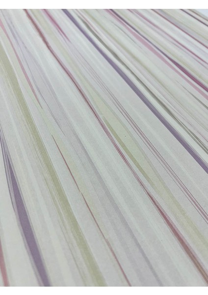 Patel Mor Pembe Tonları Çizgili Duvar Kağıdı 3114 fiyatları