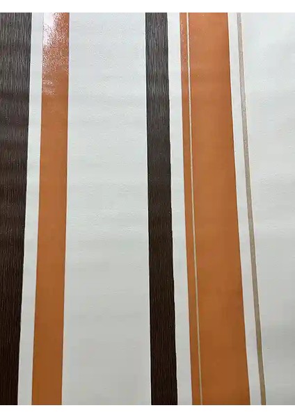 Krem Turuncu Siyah Çizgi Ucuz Duvar Kağıdı 53485 fiyatları
