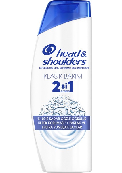 Head & Shoulders Klasik Bakım 2in1 Şampuan 300 ml