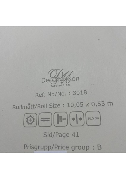 Beyaz Sarı Çiçek Desenli Duvar Kağıdı 3018 fiyatları