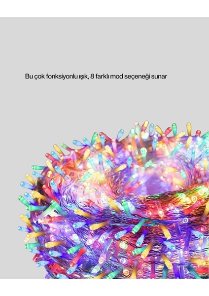 Bfs Enerji Tasarruflu Şeffaf Kablo 5 M 50 LED Dekor Işık indirimleri