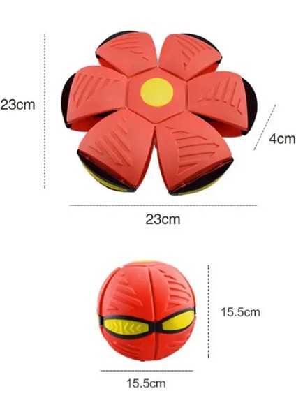 Işıklı Zıplayan Frizbi Evcil Hayvan Topu indirimleri