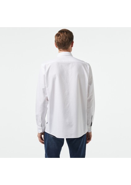 Erkek Beyaz Classic Fit Gömlek W37310T.1BW