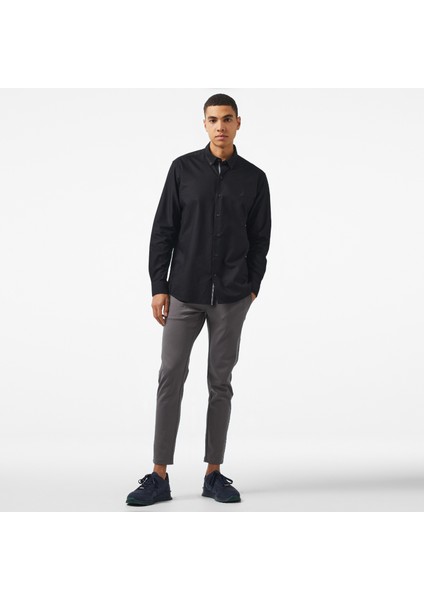 Erkek Siyah Classic Fit Gömlek W37310T.0TB