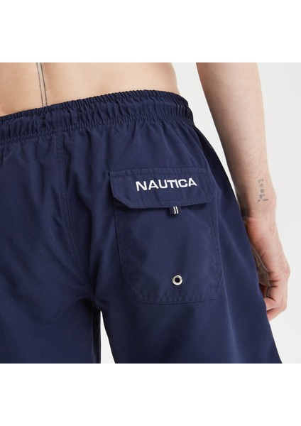 Erkek Lacivert Regular Fit Deniz Şortu T35101T.4NV