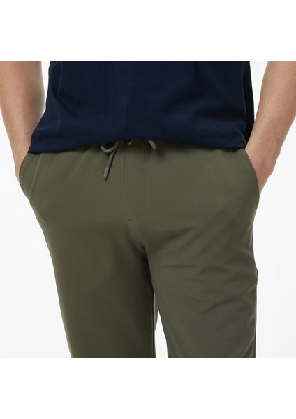 Erkek Yeşil Classic Fit Eşofman Altı K57111T.3GL