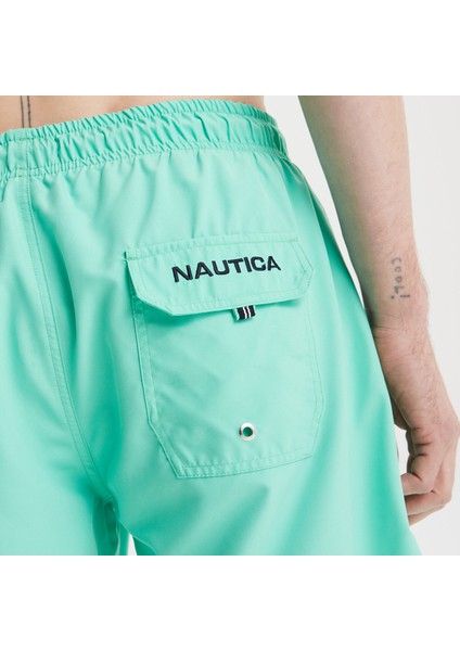 Erkek Yeşil Regular Fit Deniz Şortu T35101T.3QM