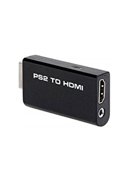 5046 Dönüştürücü Adaptör PS2 To HDMI TV Kablosu Çevirici Siyah fırsatları