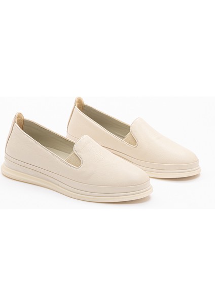 Yt 112 Bej Renkli Babet Ayakkabı