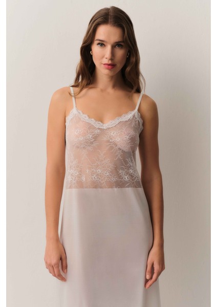 Antique Dantelli Uzun Gecelik fiyatları