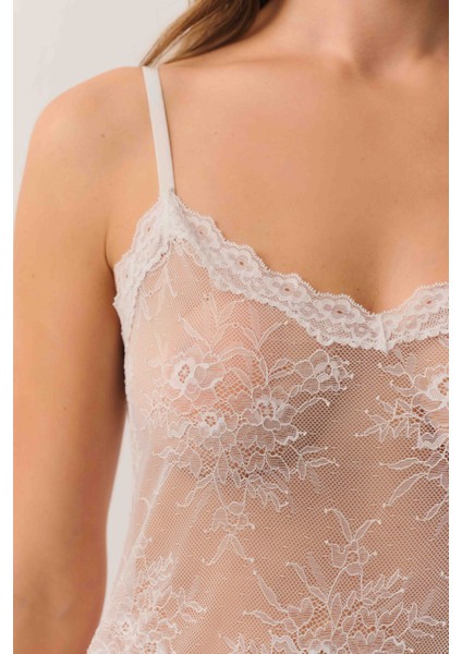 Antique Dantelli Uzun Gecelik modelleri