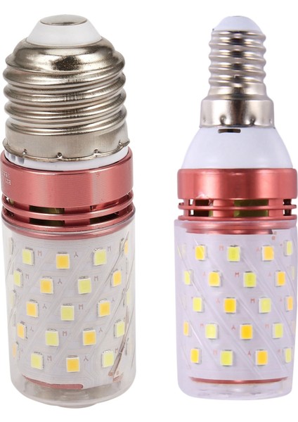 2x 3 Renk Sıcaklıkları Entegre Smd LED Mısır Lambası E14/E27 AC85V - 265V Sıcak Beyaz Yüksek Işık Enerjisi Koruma (Yurt Dışından)