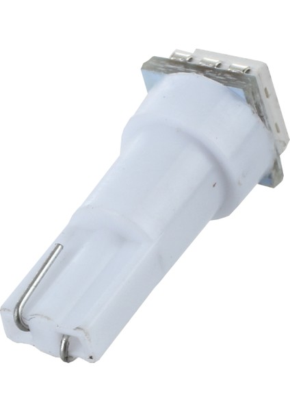 10X Araba T5 5050 Smd Gösterge Tablosu Beyaz 1 LED Ampuller Işık Lambası 74 37 286 18 27 12V (Yurt Dışından) fiyatları