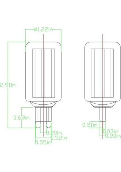 4 x G9 Saf Beyaz 27 Smd LED Ofis Spot Işık Lamba Ampul Tasarrufu 4W (Yurt Dışından) indirimleri