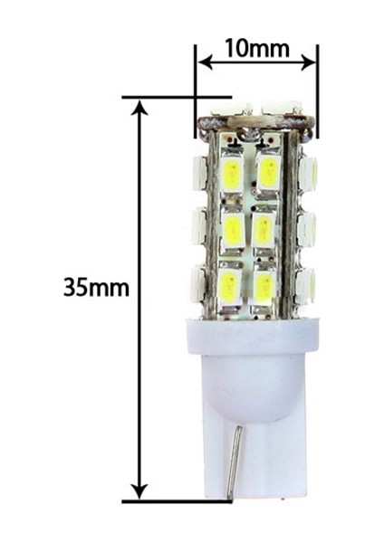 2x Beyaz 28 Smd LED T10 W5W 501 194 168 Araba Iç Yan Yan Ampul Lamba (Yurt Dışından) fiyatları