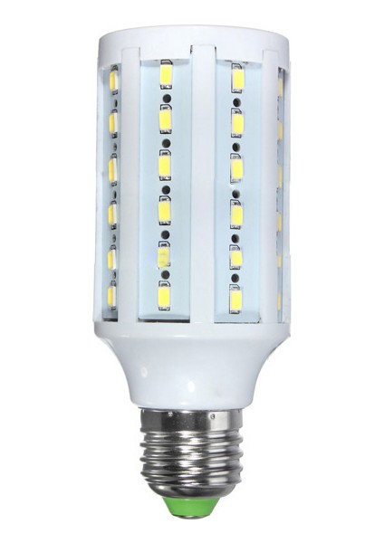 4pcs E27 15W 5630SMD LED Saf Beyaz Mısır Ampul Lambası 220V (Yurt Dışından) fırsatları