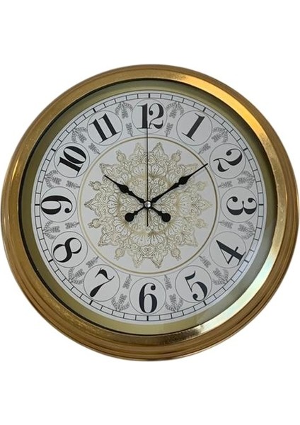 Zentime 40 cm Gold Lüks Duvar Saati fırsatları