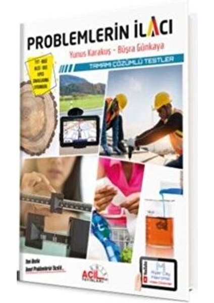 YKS TYT MSÜ KPSS Problemlerin İlacı Tamamı Çözümlü Testler Üniversite Hazırlık fiyatları