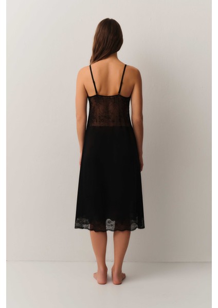 Antique Dantelli Uzun Gecelik fırsatları