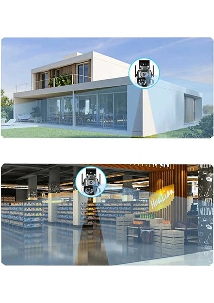 3mp + 3mp Wi-Fi Ip Tf Kart Girişli Optik Zoom Kamera fiyatları