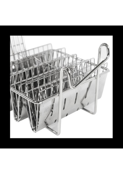 6 Izgara Mutfak Kızarmış Pişirme Patates Kızartması Sepeti Tortilla Kızartma Sepeti Derin Yağ Fritöz Sepeti Paslanmaz Çelik (Yurt Dışından) modelleri